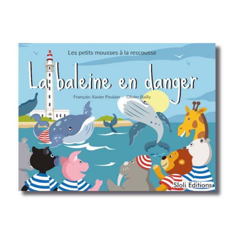Livre Enfant - La baleine en danger